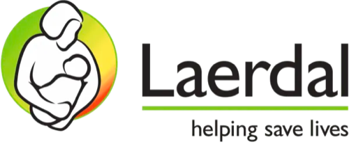laerdal helping save lives logo